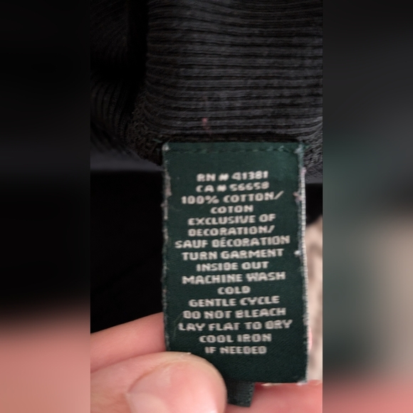 Ralph Lauren Black Blouse with White Trim - Picture 4 of 10